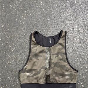 Camo Black Women's Top